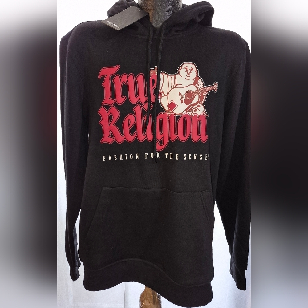 NWT's TRUE RELIGION Zip Hoodie Men's Size Large